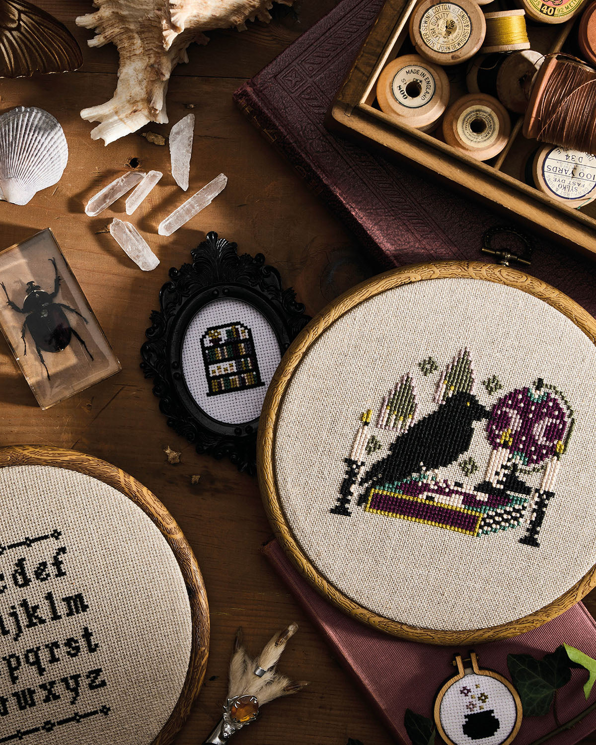 Cross Stitch Cabinet of Curiosities: 500 Magical Motifs and Peculiar Patterns