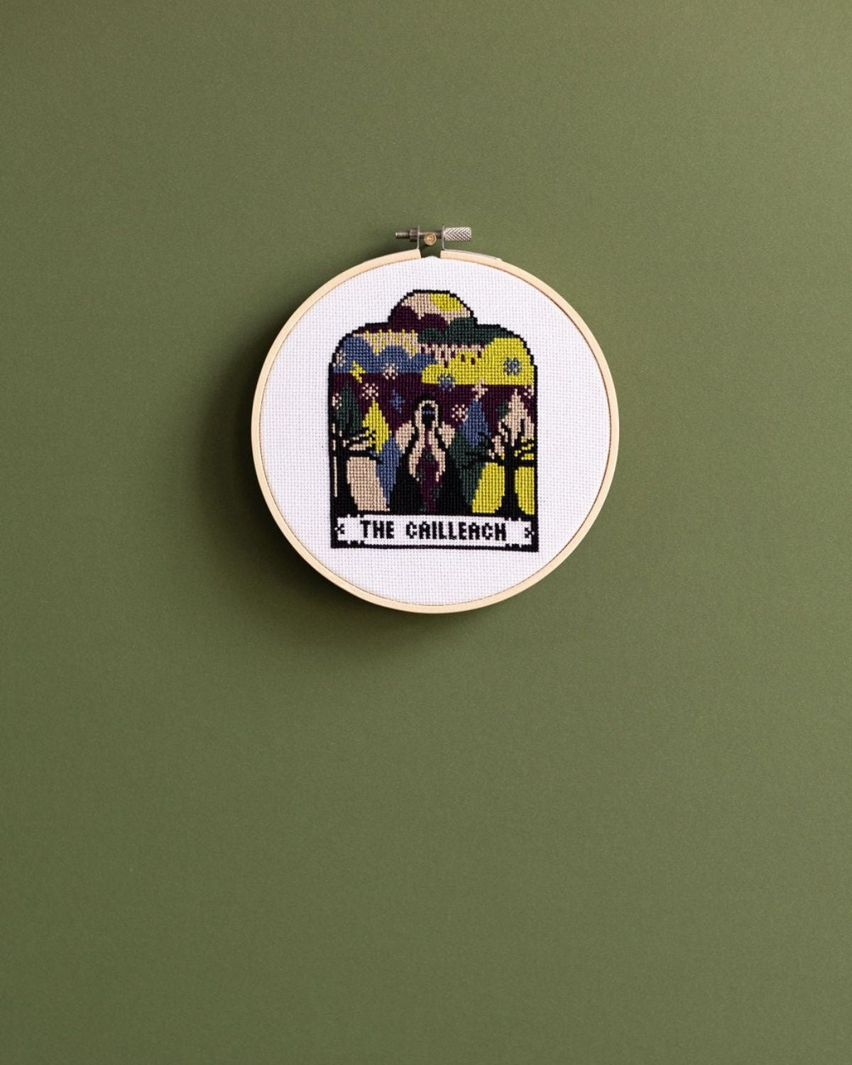 'The Cailleach' Folklore Cross Stitch Kit
