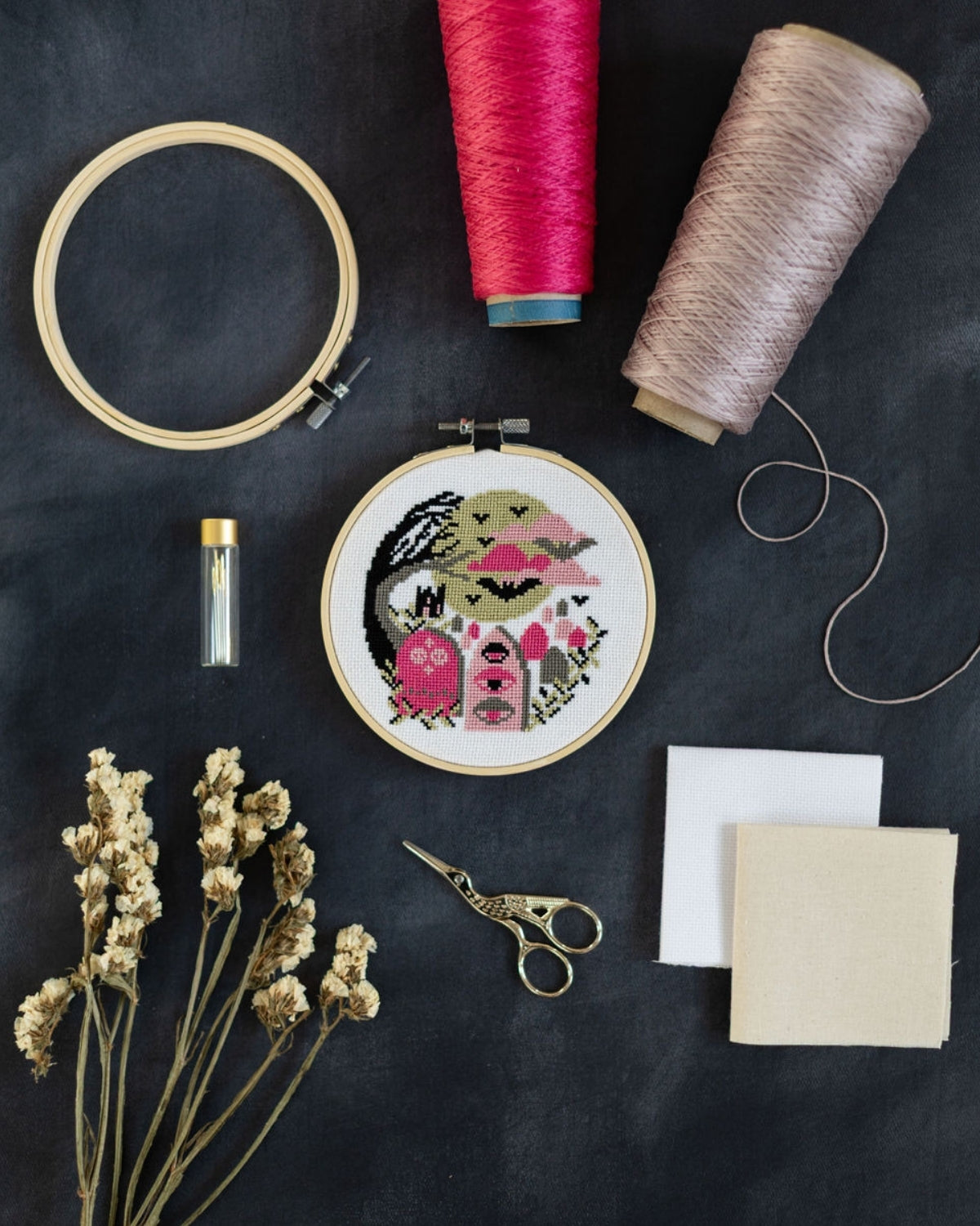 'The Graveyard' Cross Stitch Kit