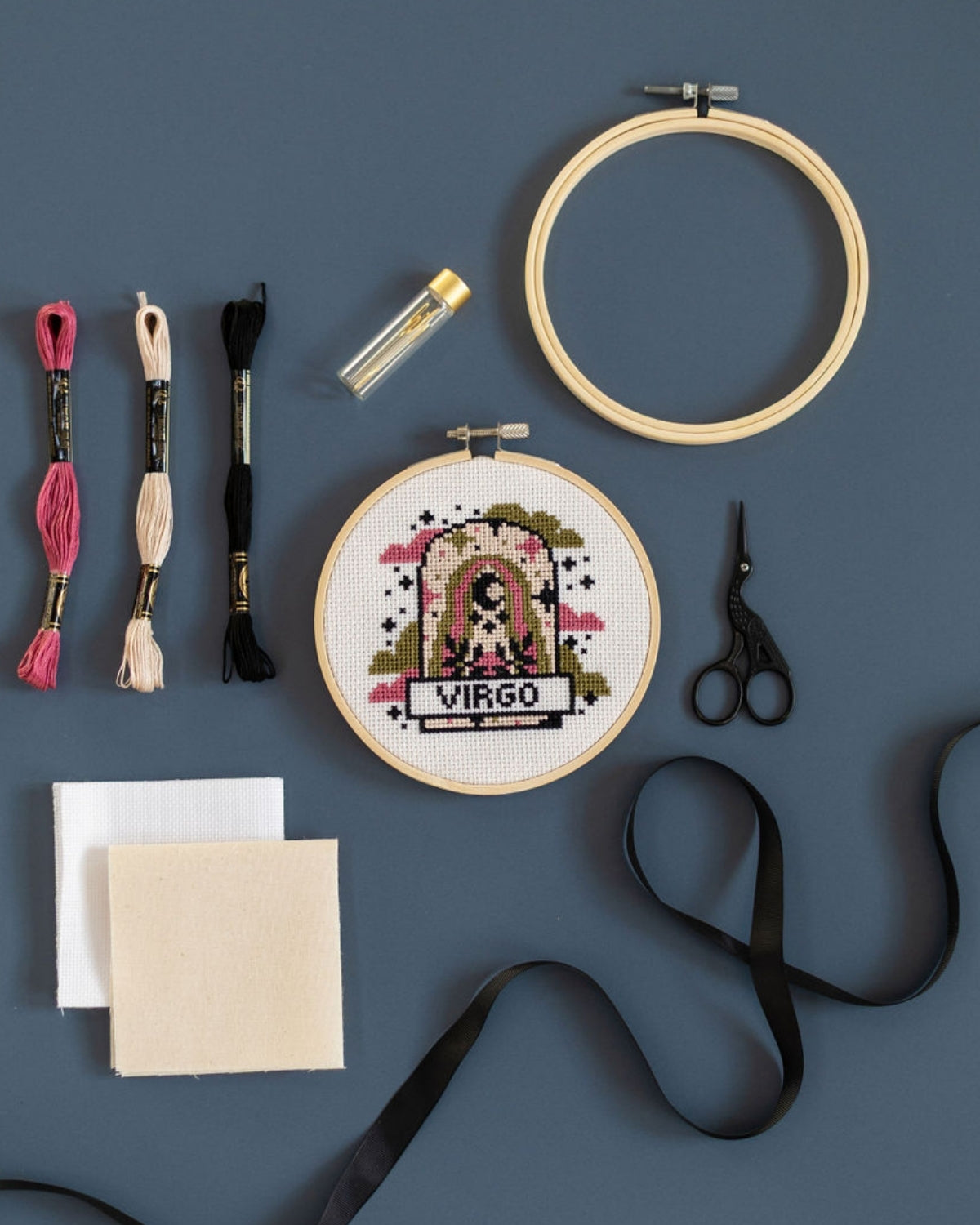 'Virgo' Zodiac Cross Stitch Kit