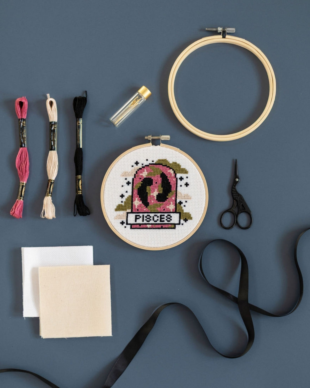 'Pisces' Zodiac Cross Stitch Kit