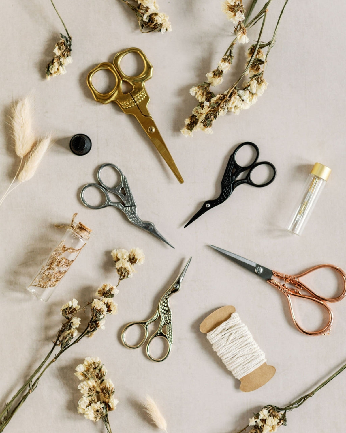 Orange Embroidery Scissors