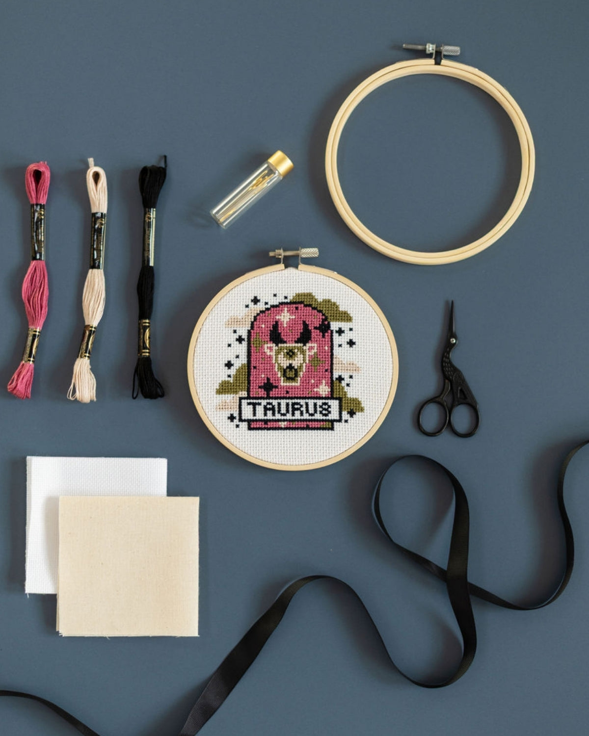 'Taurus' Zodiac Cross Stitch Kit