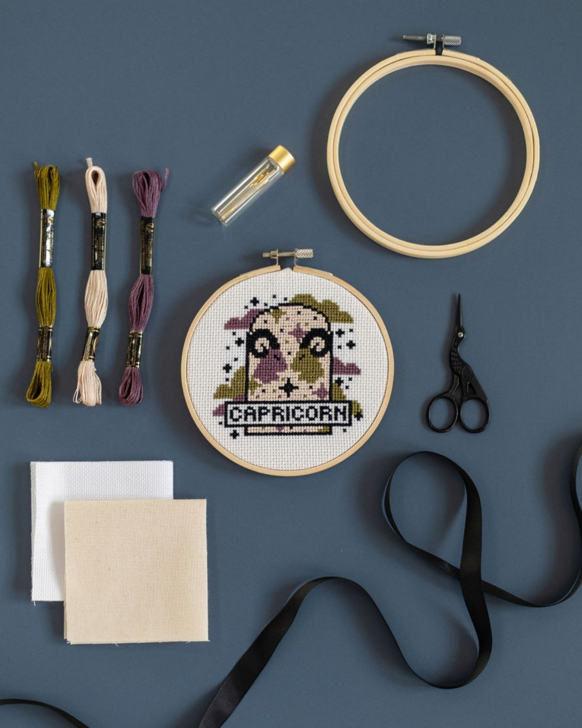 'Capricorn' Zodiac Cross Stitch Kit