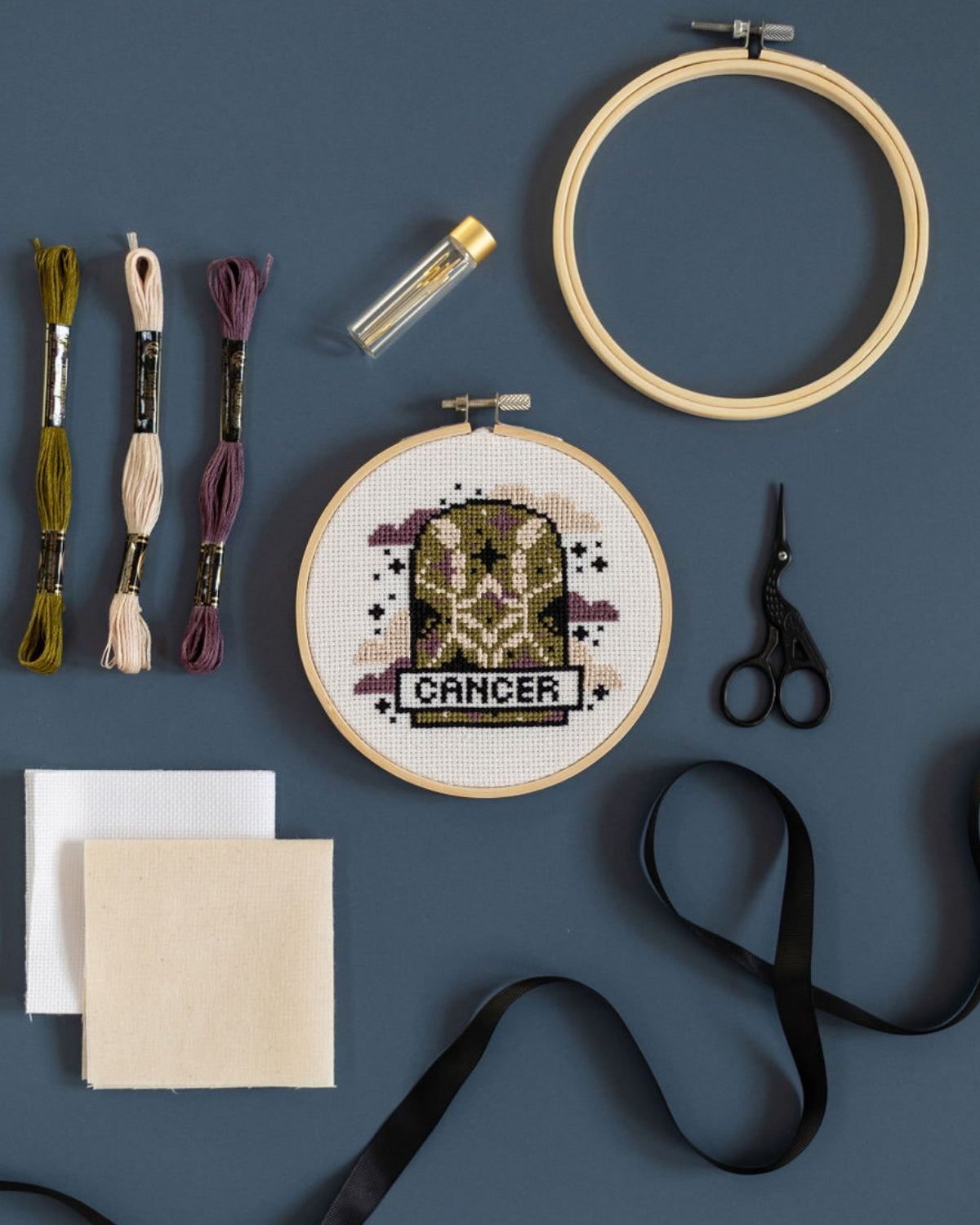 'Cancer' Zodiac Cross Stitch Kit