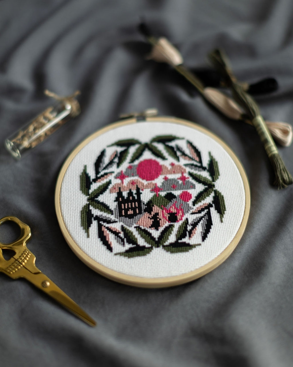 'Witches Mountain' Cross Stitch Kit