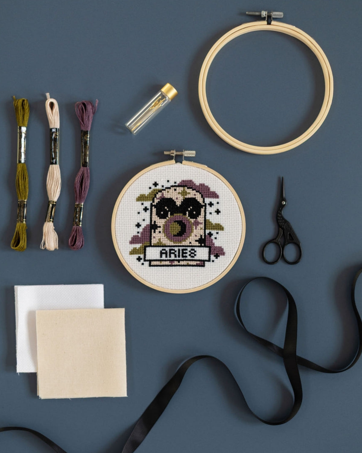 'Aries' Zodiac Cross Stitch Kit