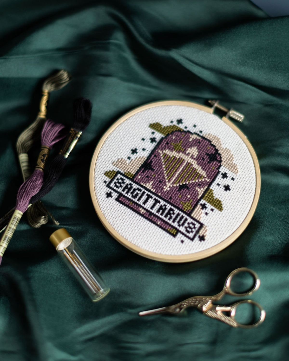 'Sagittarius' Zodiac Cross Stitch Kit