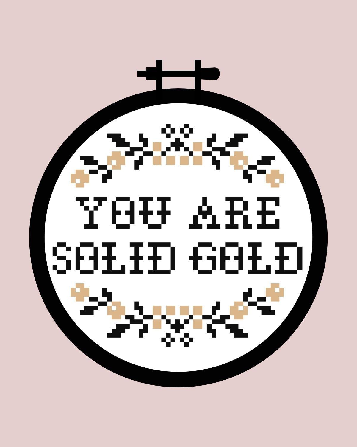 'You Are Solid Gold' MOOD Pattern