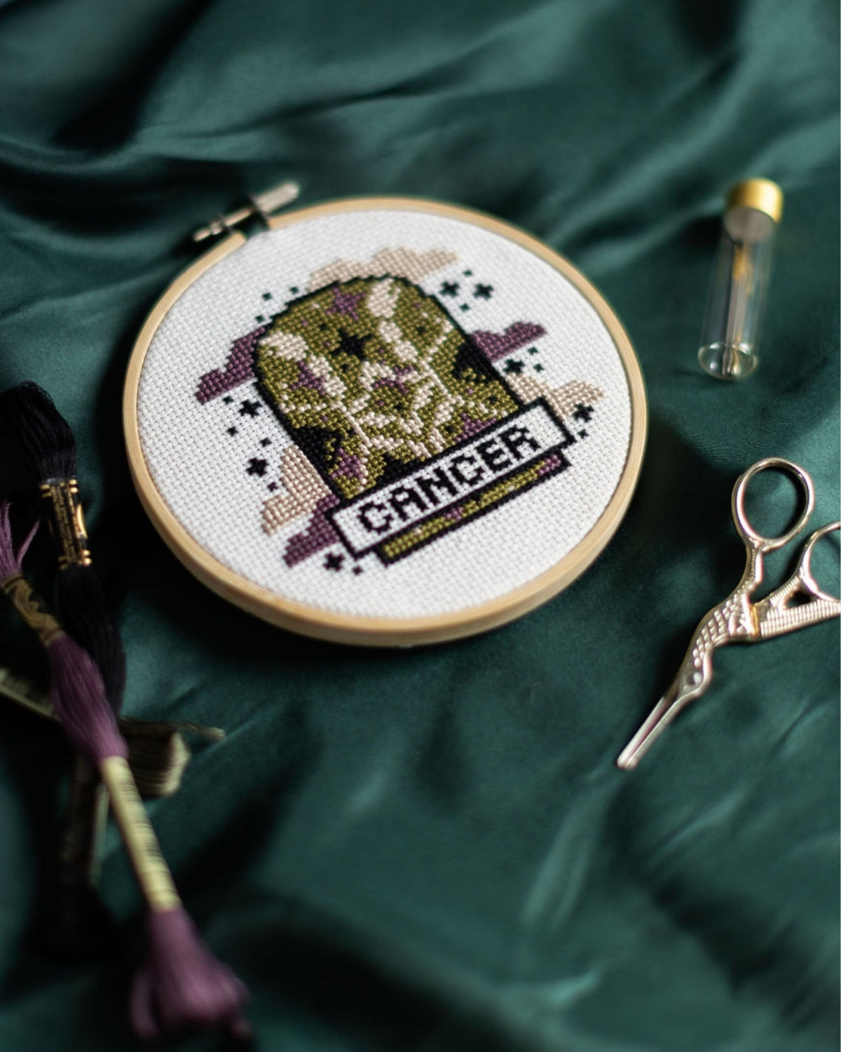 'Cancer' Zodiac Cross Stitch Kit