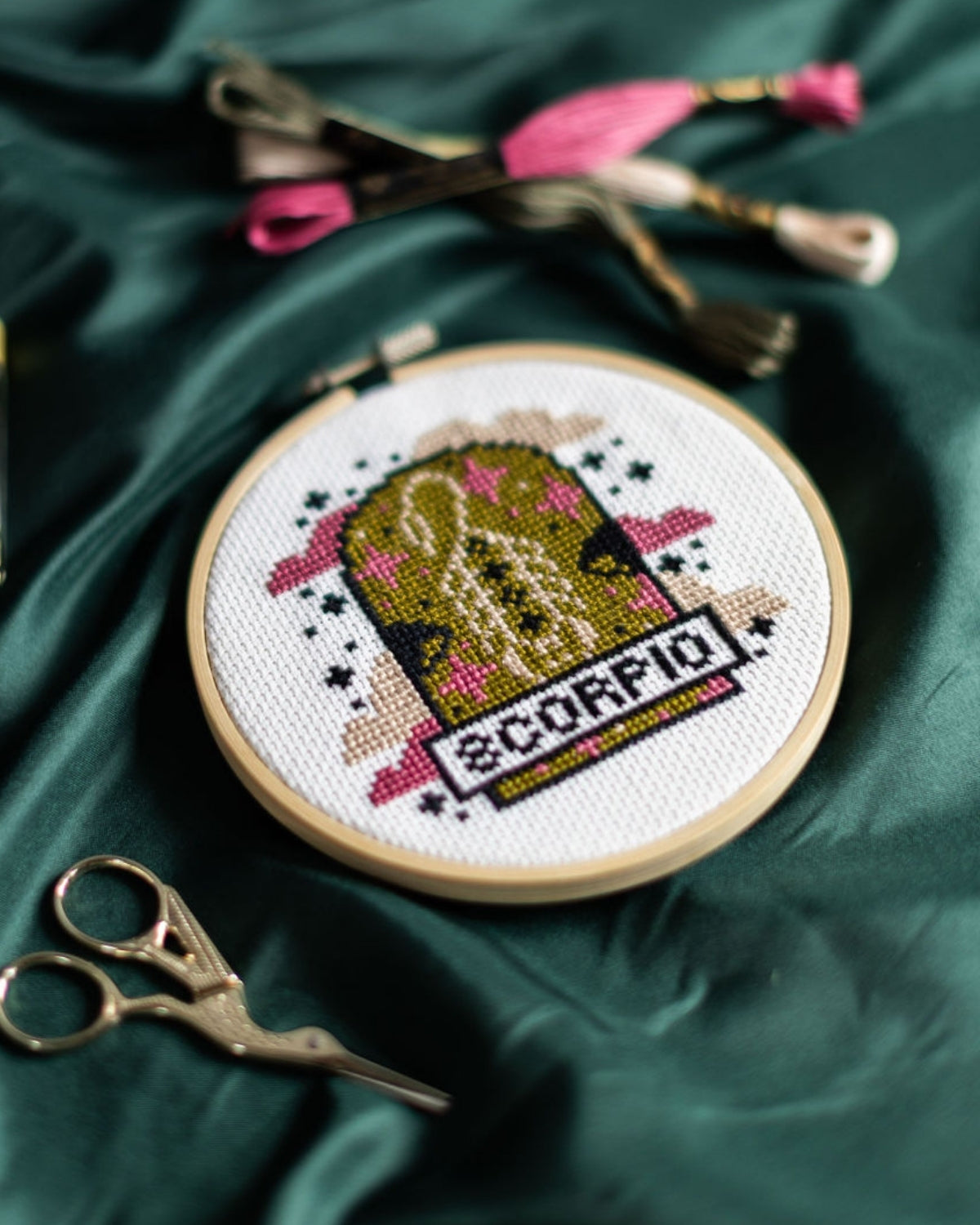'Scorpio' Zodiac Cross Stitch Kit