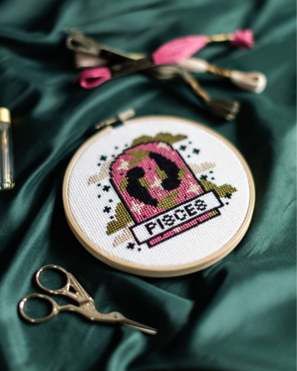 'Pisces' Zodiac Cross Stitch Kit