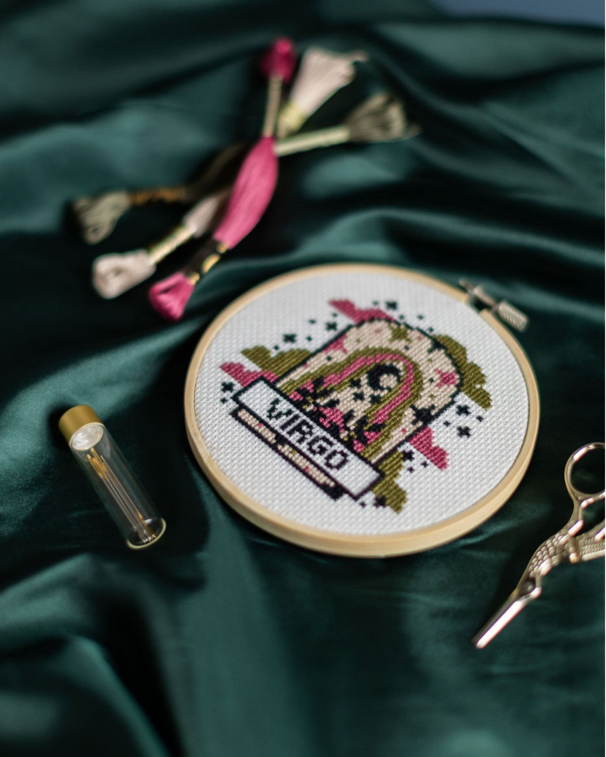 'Virgo' Zodiac Cross Stitch Kit