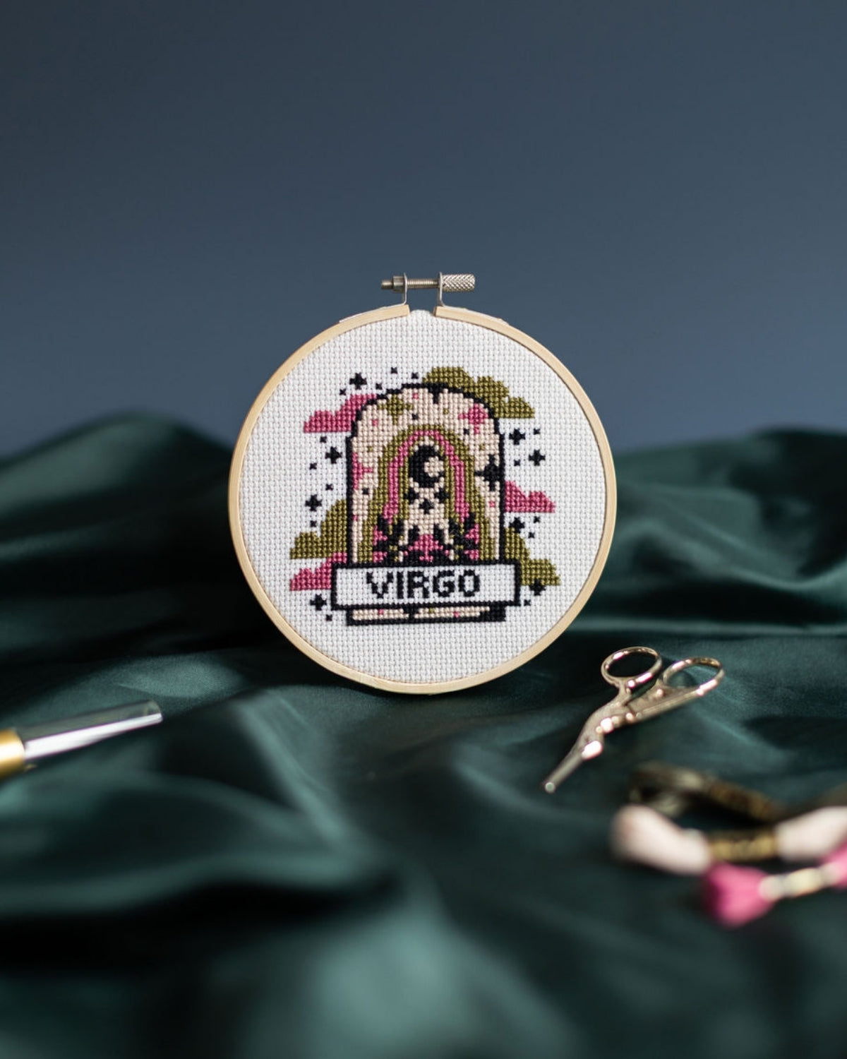'Virgo' Zodiac Cross Stitch Kit