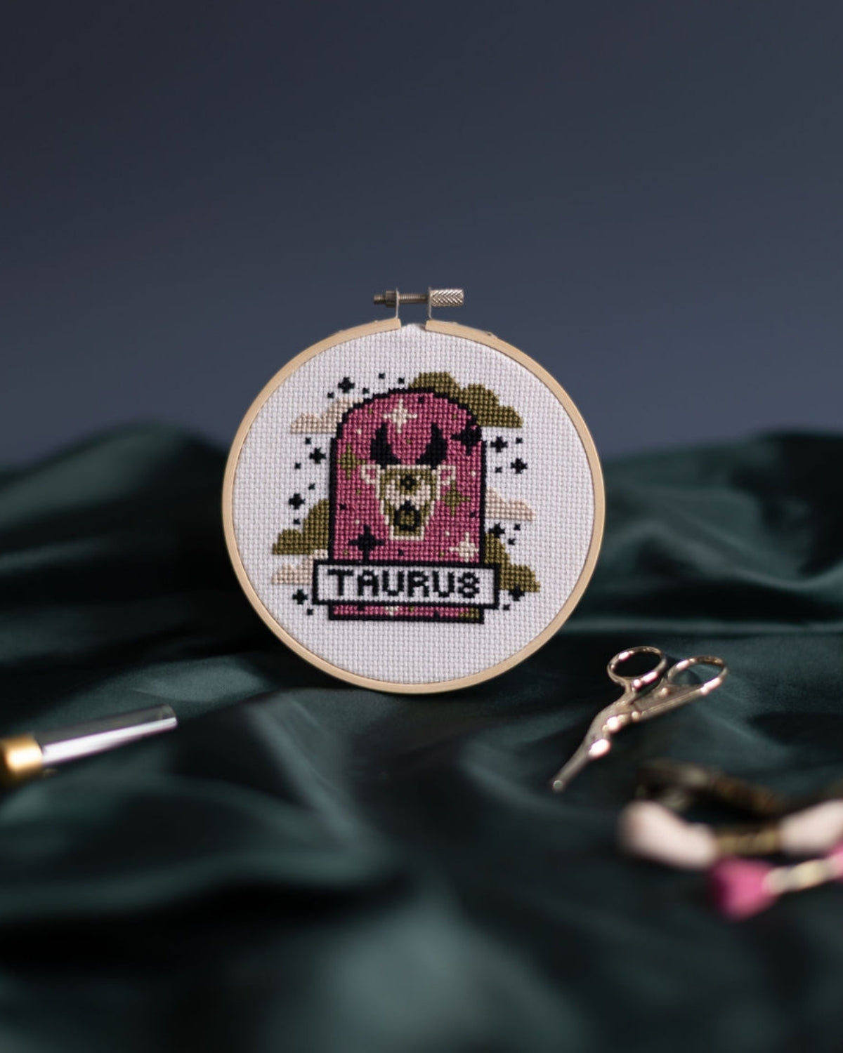 'Taurus' Zodiac Cross Stitch Kit