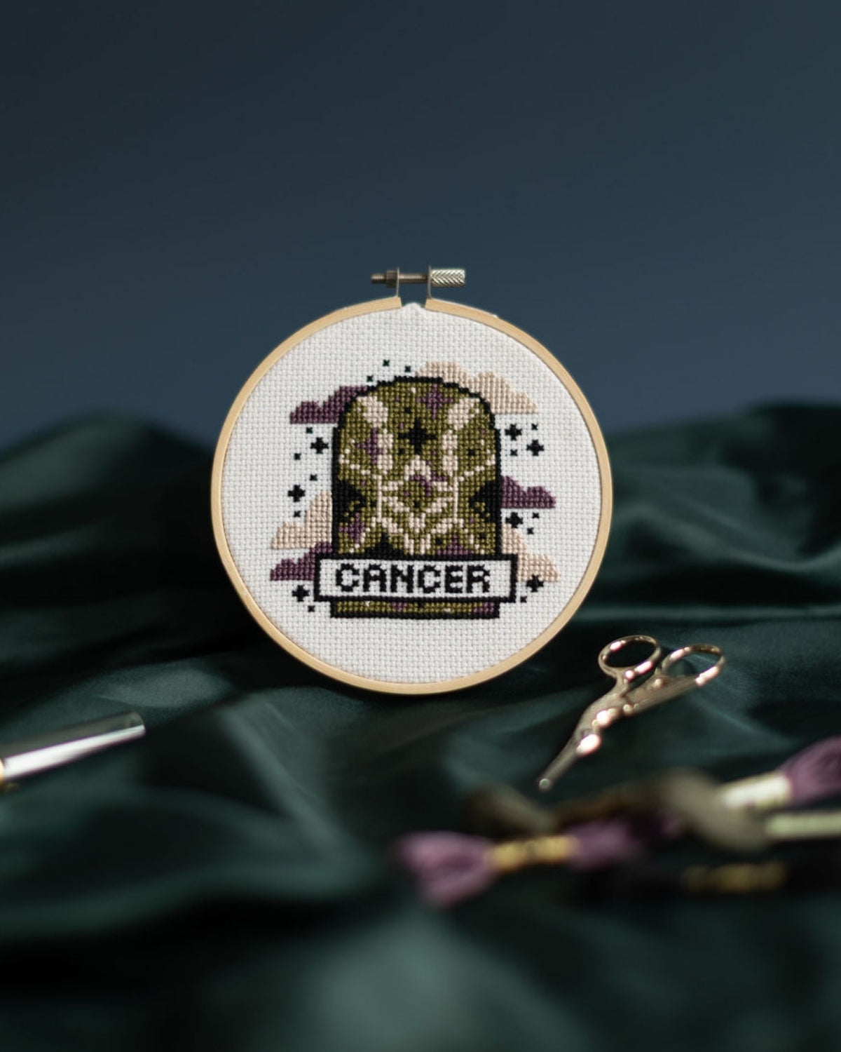 'Cancer' Zodiac Cross Stitch Kit