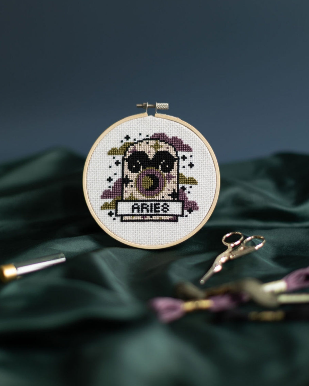 'Aries' Zodiac Cross Stitch Kit