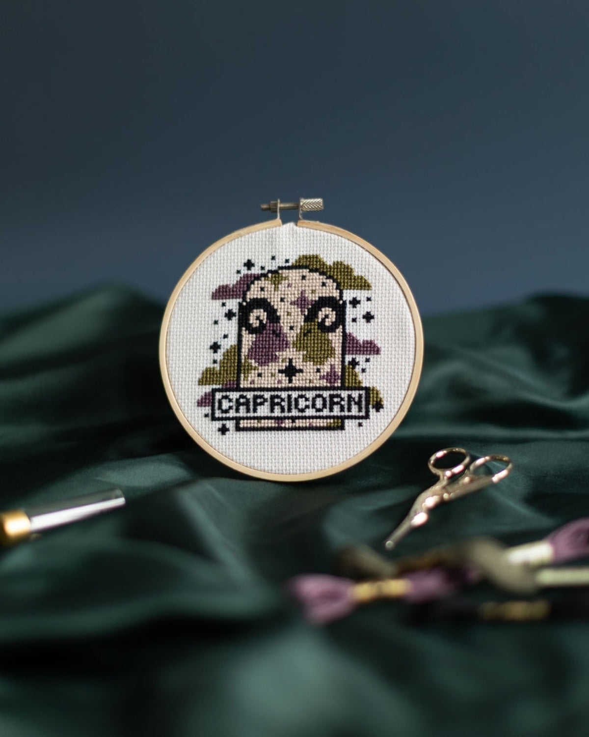 'Capricorn' Zodiac Cross Stitch Kit