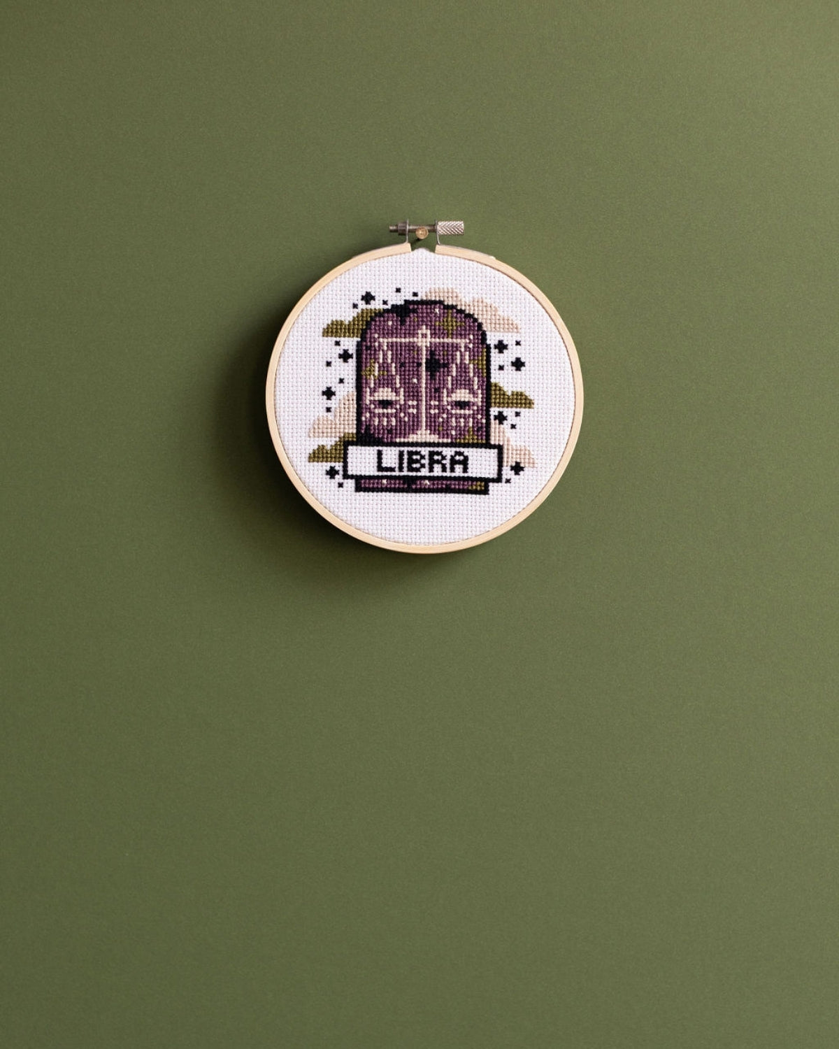 'Libra' Zodiac Cross Stitch Kit