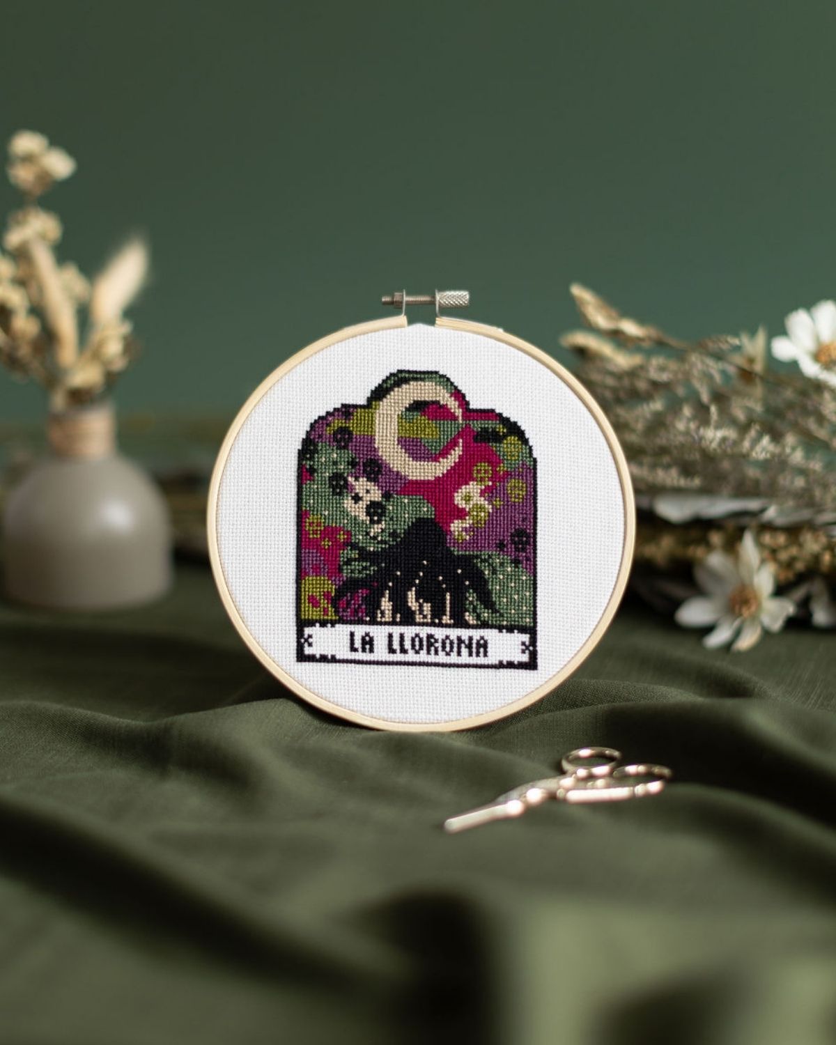 'La Llorona' Folklore Cross Stitch Kit