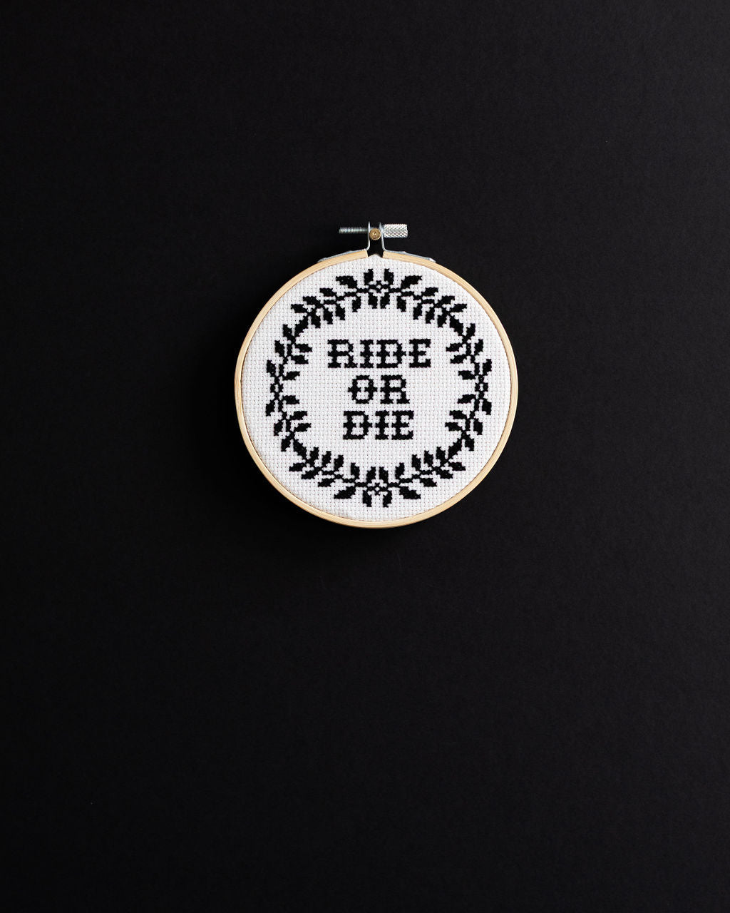 'Ride or Die' Cross Stitch Kit
