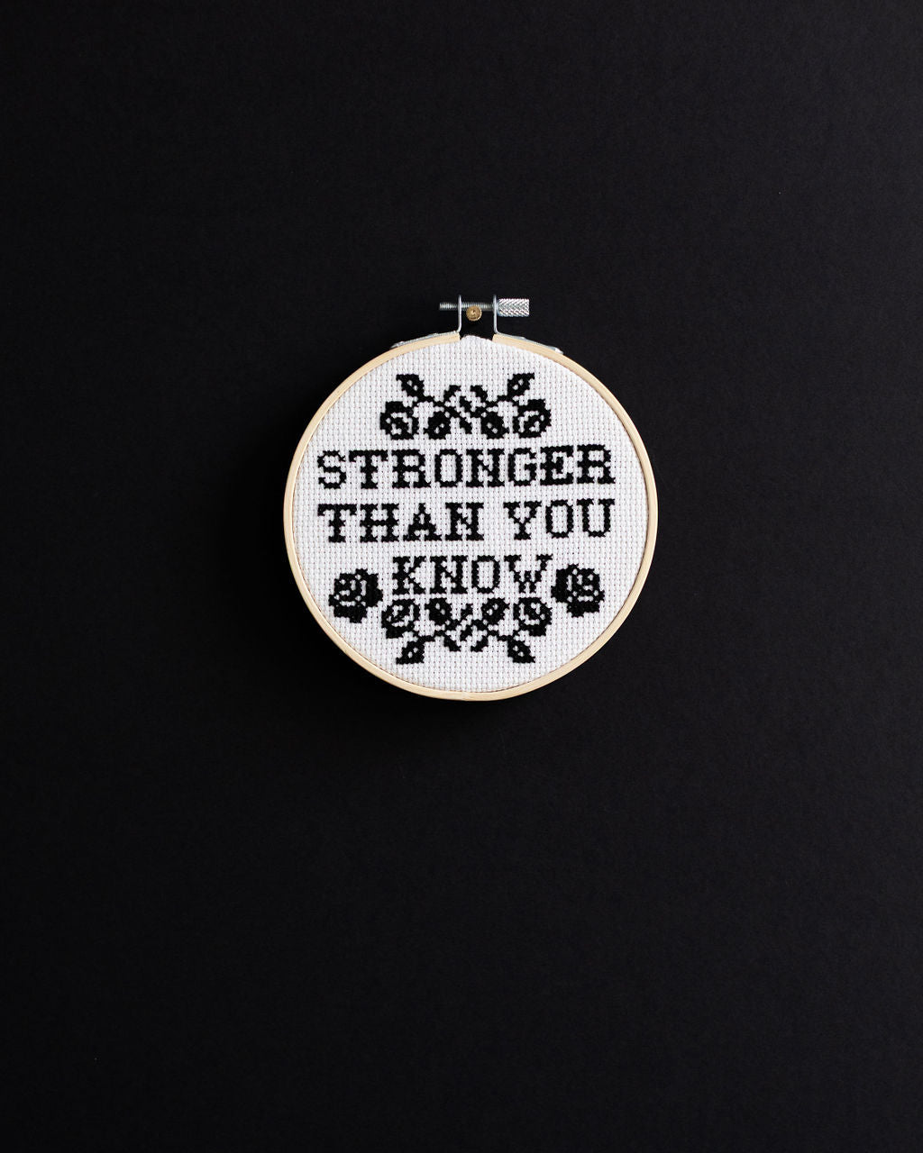 'Stronger Than You Know' Cross Stitch Kit