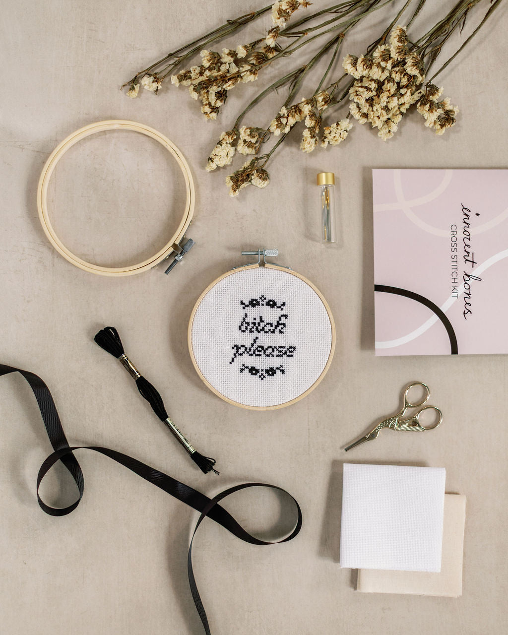 'Bitch please' Cross Stitch Kit