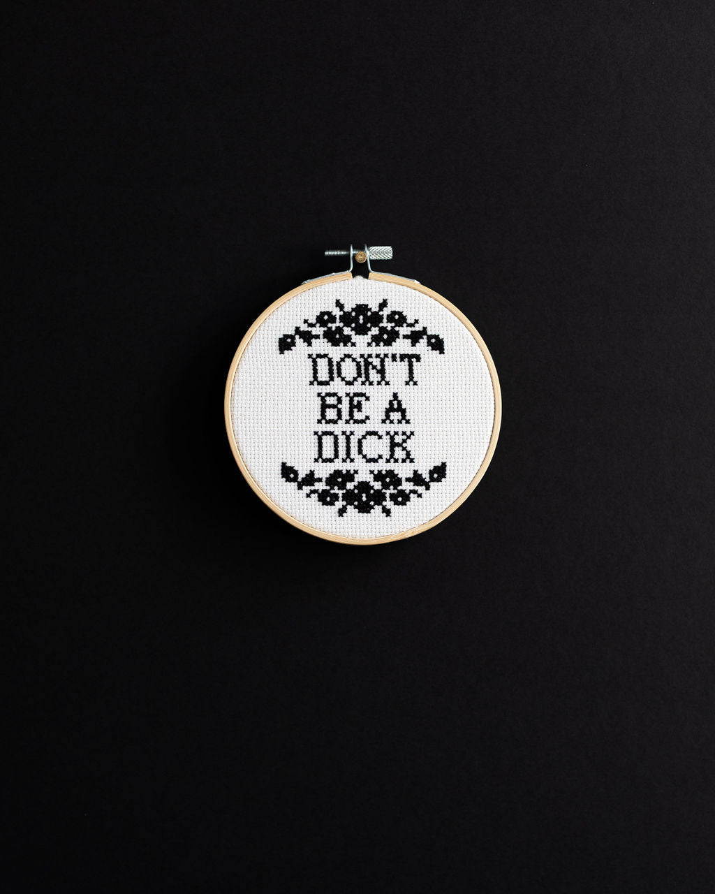 'Don't be A Dick' Cross Stitch Kit