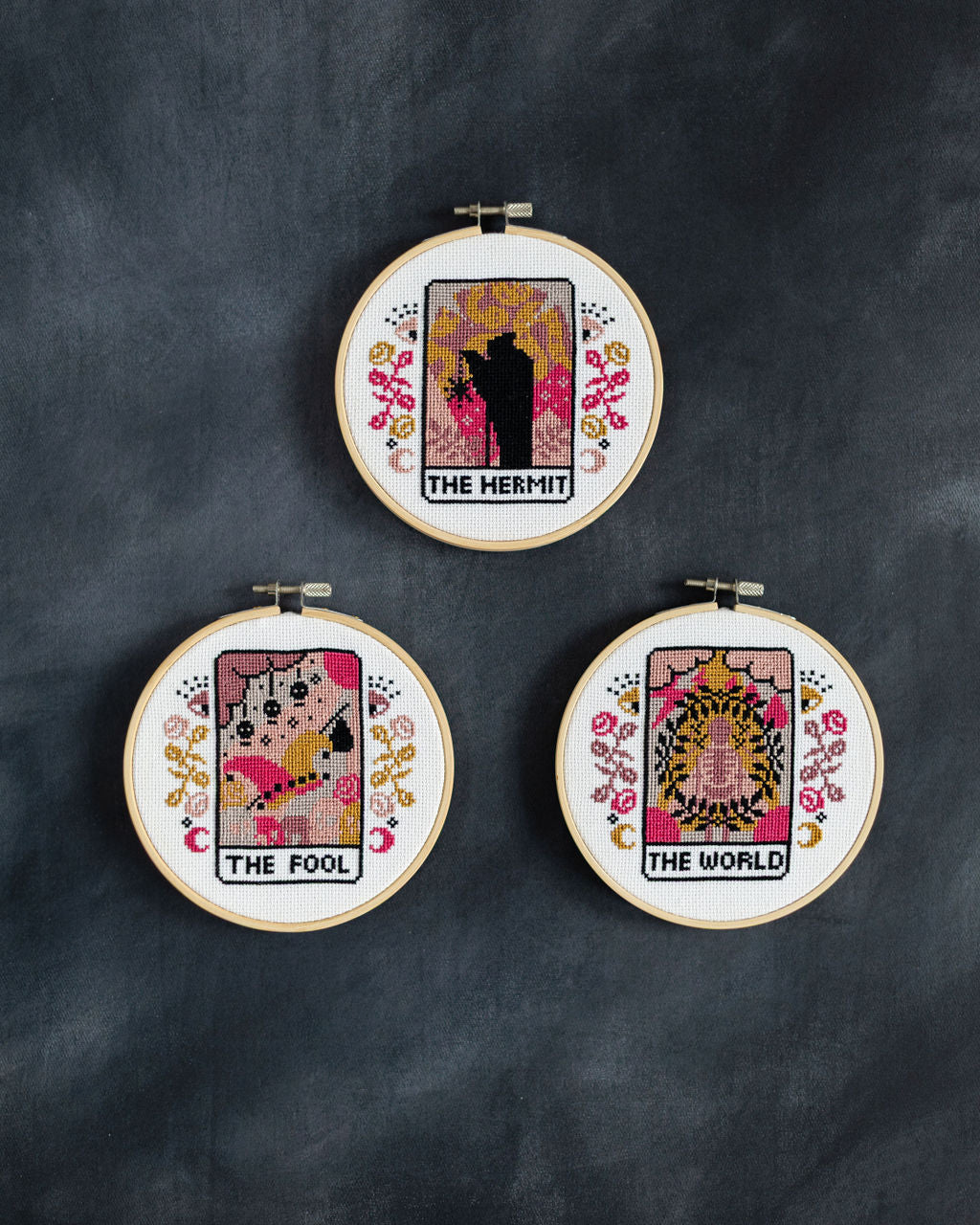 Tarot Collection Bundle: Fool, Hermit, World