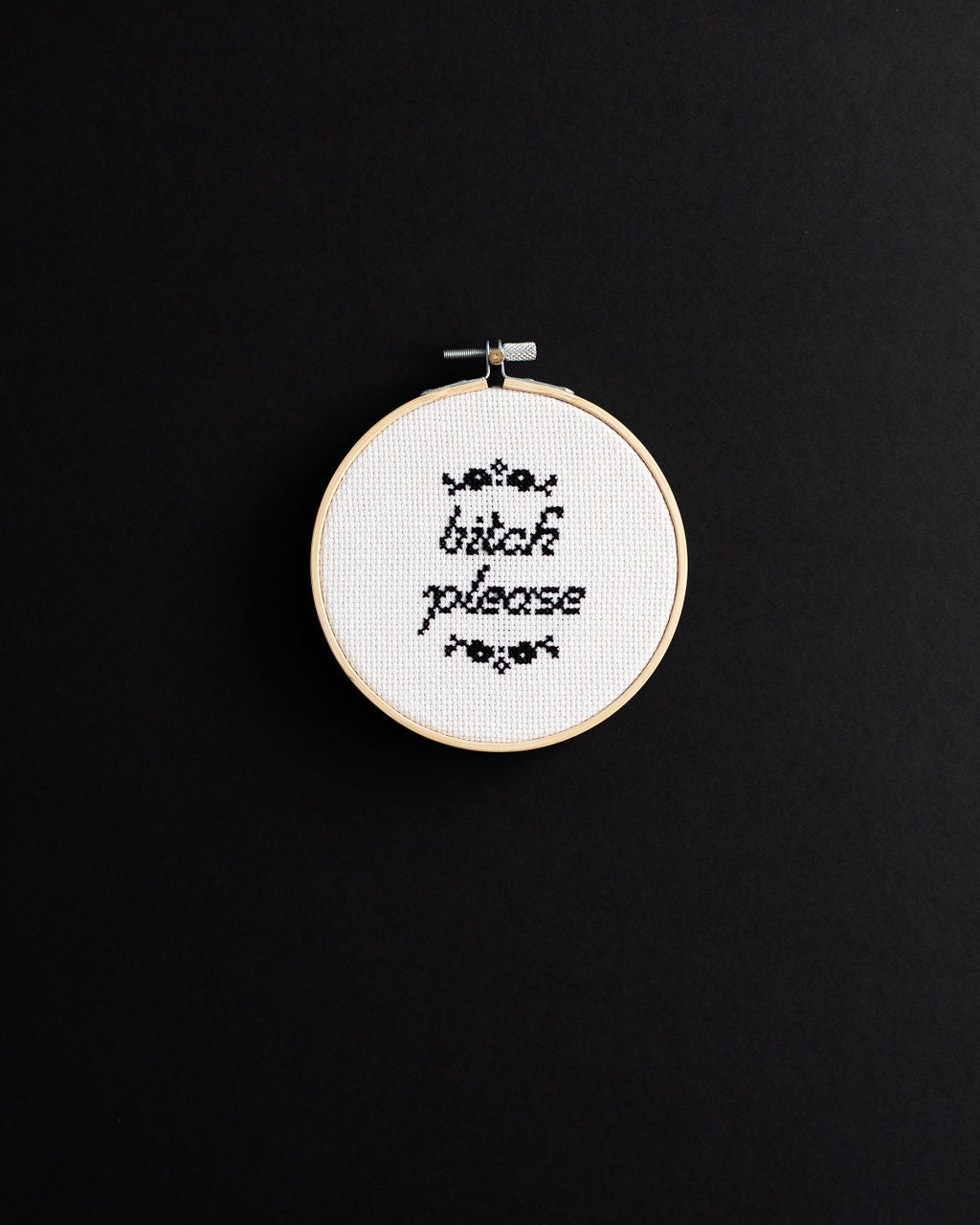 'Bitch please' Cross Stitch Kit