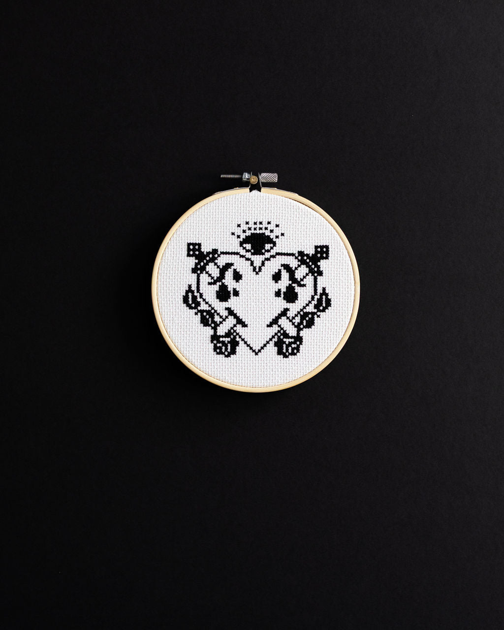 'Gothic Heart' Cross Stitch Kit