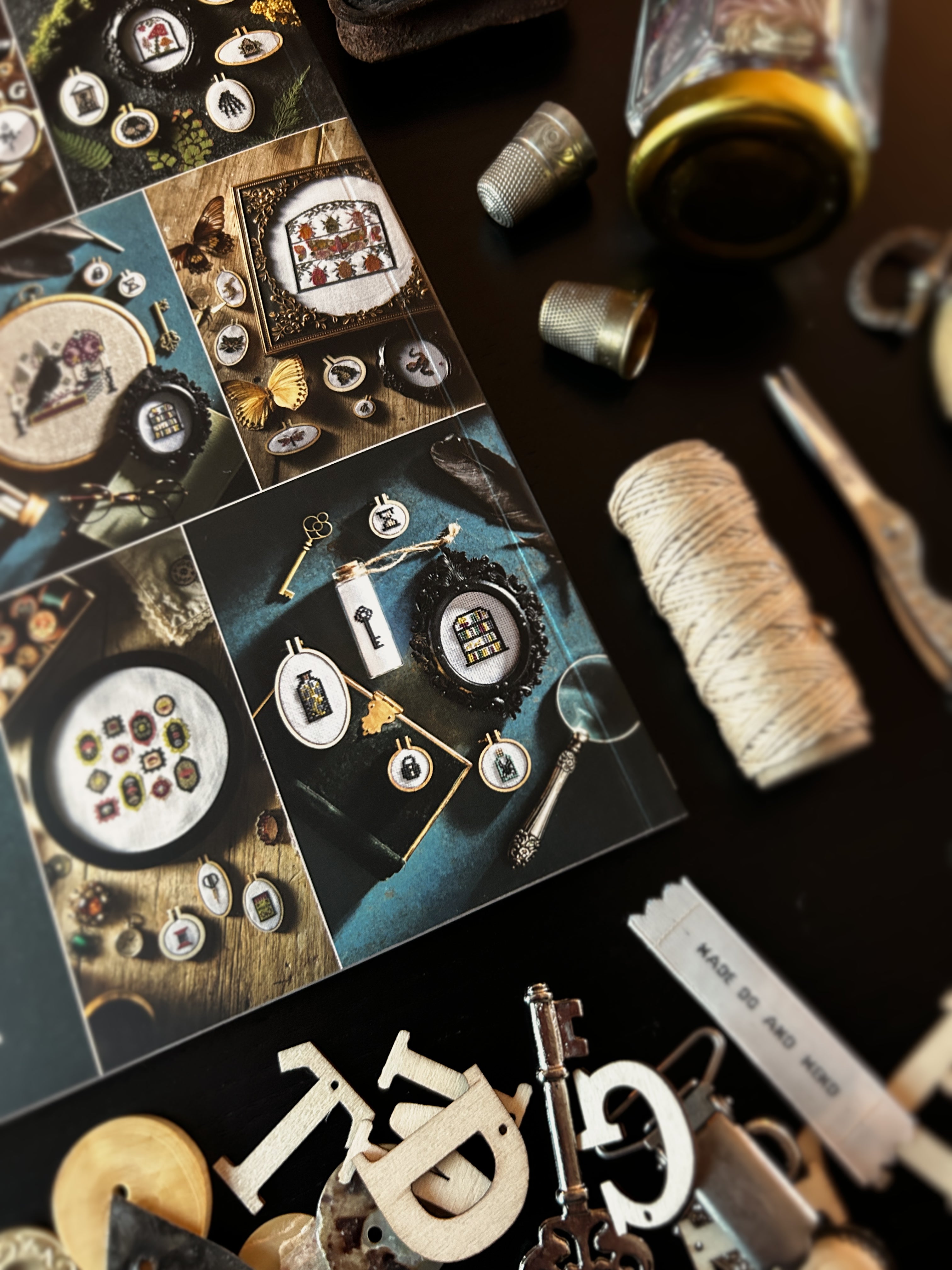 Cross Stitch Cabinet of Curiosities: 500 Magical Motifs and Peculiar Patterns