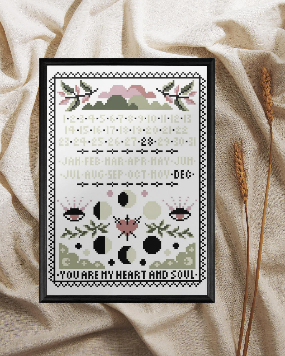 Baby Sampler Cross Stitch Kit