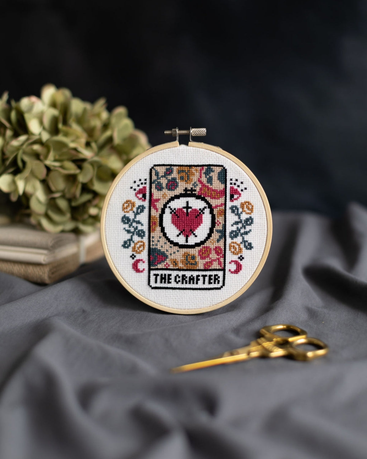 crafter tarot cross stitch design