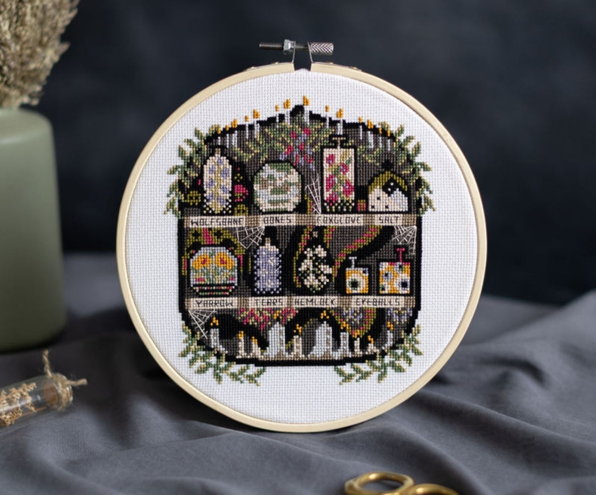 Witchy Cross Stitch Kits for Mystical Makers: Patterns You’ll Love