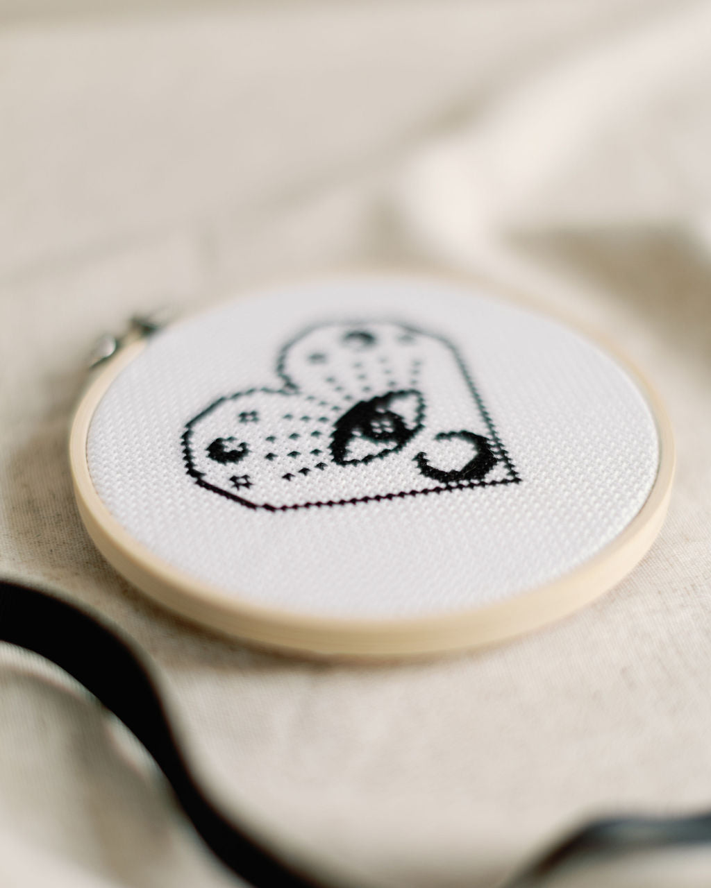 Tattoo cross stitch all seeing eye