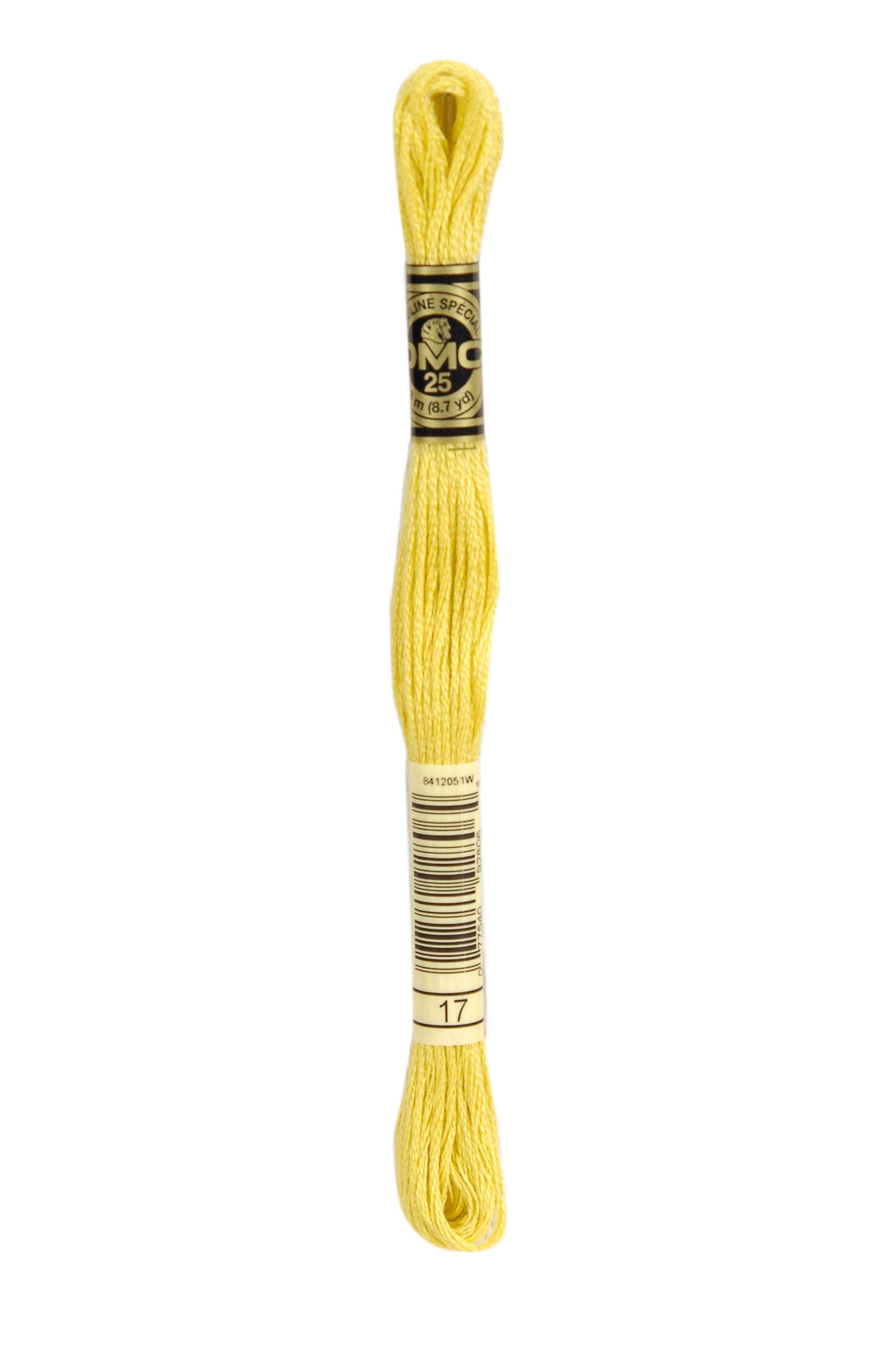 DMC Stranded Cotton embroidery thread in a skein