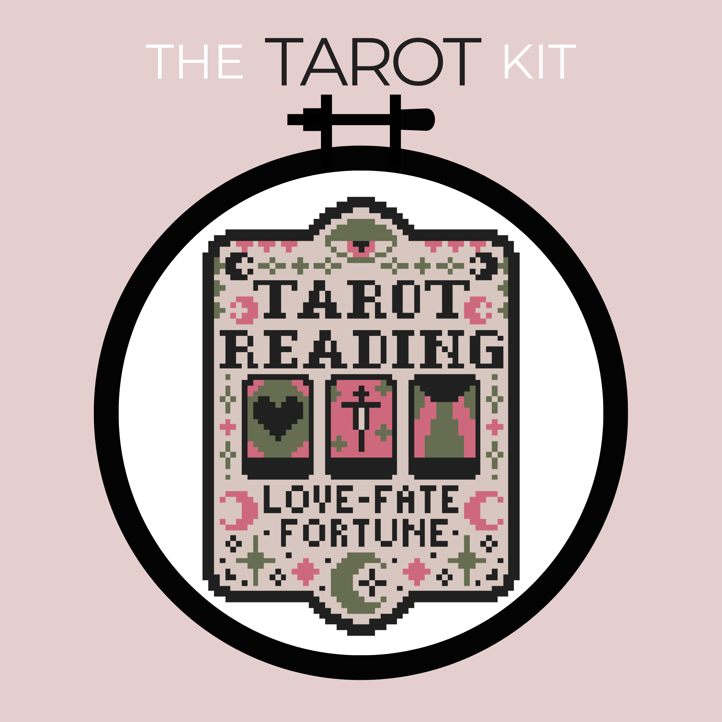 'The Tarot Reader' Cross Stitch Kit