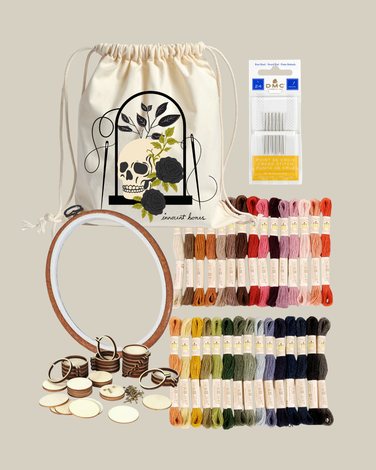 Book Supplies Bundle - Cross Stitch Cabinet of Curiosities